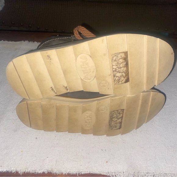 Mad Love Women's Wanda Shearling Style Boots Size 7.5 Brown Ankle Boot - Picture 6 of 6